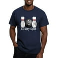 thumbnail image 1 of CafePress - Lickity Splits Logo 4 Men's Fitted T Shirt (Dark) - Men's Fitted T-Shirt, 1 of 4