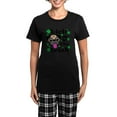 thumbnail image 1 of CafePress - Lickotheirish Women's Dark Pajamas - Women's Short Sleeve Print T-Shirt and Pants Dark Cotton Pajama Set, 1 of 7
