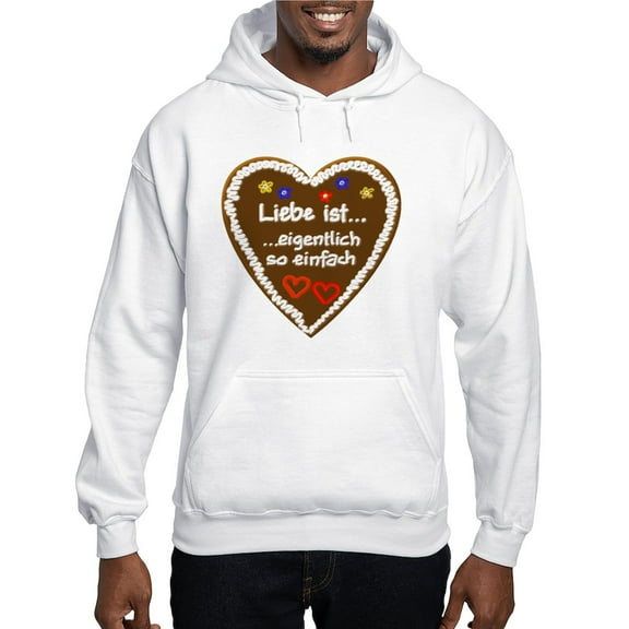 CafePress - Liebe Ist... 2 Hooded Sweatshirt - Pullover Hoodie, Hooded Sweatshirt