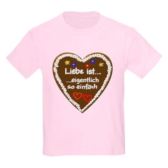 CafePress - Liebe Ist... 2 Kids Light T Shirt - Light T-Shirt Kids XS-XL