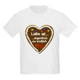 thumbnail image 1 of CafePress - Liebe Ist... 2 Kids Light T Shirt - Light T-Shirt Kids XS-XL, 1 of 4