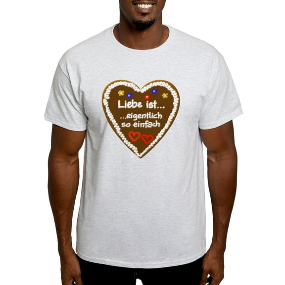 CafePress - Liebe Ist... 2 Light T Shirt - Men's Classic Graphic T-Shirt