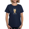 thumbnail image 1 of CafePress - Life Is Better With A Chorkie Women's Dark T Shirt - Women's Traditional Fit Dark T-Shirt, 1 of 4