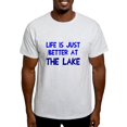 thumbnail image 1 of CafePress - Life Is Just Better Lake Light T Shirt - Men's Classic Graphic T-Shirt, 1 of 4