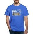 thumbnail image 1 of CafePress - Life Is Simple...FISH Dark T Shirt - Men's Classic Graphic Cotton T-Shirt, 1 of 4