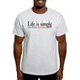 thumbnail image 1 of CafePress - Life Is Simple Light T Shirt - Men's Classic Graphic T-Shirt, 1 of 4