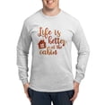 thumbnail image 1 of CafePress - Life's Better Cabin Long Sleeve T Shirt - Unisex Cotton Long Sleeve T-Shirt, 1 of 4