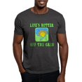 thumbnail image 1 of CafePress - Life's Better Off The Grid Dark T Shirt - Men's Classic Graphic Cotton T-Shirt, 1 of 4