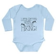 thumbnail image 1 of CafePress - Life's Better When You're Hiking Body Suit - Long Sleeve Cotton Baby Bodysuit, 1 of 4