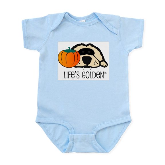 CafePress - Life's Golden Halloween Infant Creeper - Baby Light Bodysuit, Size Newborn - 24 Months