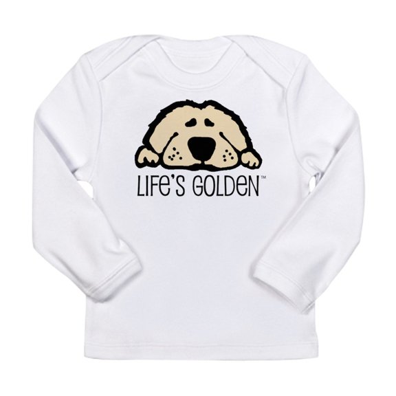 CafePress - Life's Golden Long Sleeve T Shirt - Long Sleeve Infant T-Shirt