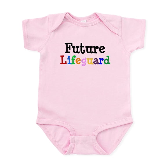 CafePress - Lifeguard Infant Bodysuit - Baby Light Bodysuit, Size Newborn - 24 Months