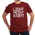 thumbnail image 1 of CafePress - Light Weight Baby! Men's Fitted T Shirt (Dark) - Men's Fitted T-Shirt, 1 of 1