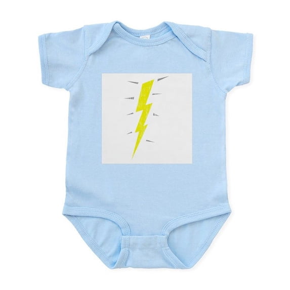 CafePress - Lightning Bolt (Vintage) Infant Bodysuit - Baby Light Bodysuit, Size Newborn - 24 Months