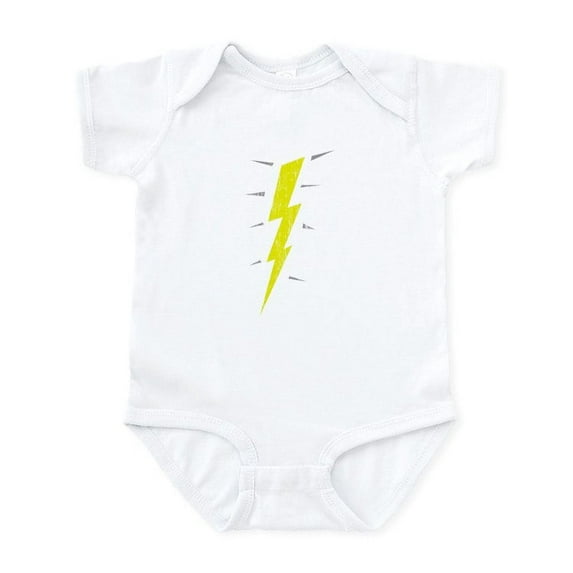 CafePress - Lightning Bolt (Vintage) Infant Bodysuit - Baby Light Bodysuit, Size Newborn - 24 Months
