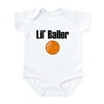 thumbnail image 1 of CafePress - Lil' Baller Infant Bodysuit - Baby Light Bodysuit, Size Newborn - 24 Months, 1 of 4