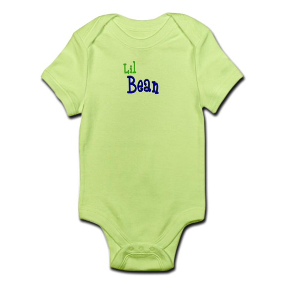 CafePress - Lil Bean Infant Bodysuit - Baby Light Bodysuit