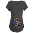 thumbnail image 1 of CafePress - Lil Biker Maternity Dark T Shirt - Maternity Dark T-Shirt, 1 of 3