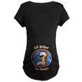 thumbnail image 1 of CafePress - Lil Biker Maternity Dark T Shirt - Maternity Dark T-Shirt, 1 of 3