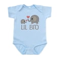 thumbnail image 1 of CafePress - Lil Bro Elephant Matching Siblings Body Suit - Baby Light Bodysuit, Size Newborn - 24 Months, 1 of 4