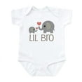 thumbnail image 1 of CafePress - Lil Bro Elephant Matching Siblings Body Suit - Baby Light Bodysuit, Size Newborn - 24 Months, 1 of 4