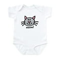 thumbnail image 1 of CafePress - Lil Grey Cat Infant Bodysuit - Baby Light Bodysuit, Size Newborn - 24 Months, 1 of 4