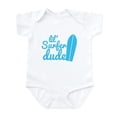 thumbnail image 1 of CafePress - Lil (Little) Surfer Dude! With Surfboard Body Suit - Baby Light Bodysuit, Size Newborn - 24 Months, 1 of 4