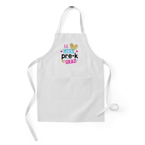 CafePress - Lil Miss Pre K Grad - Kids Apron
