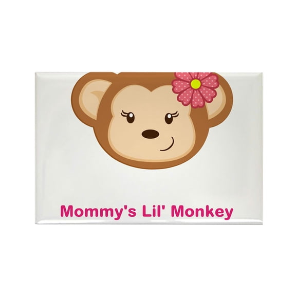 CafePress - Lil Monkey - Rectangle Magnet, 2"x3" Refrigerator Magnet