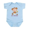 thumbnail image 1 of CafePress - Lil' Monkey Smile Infant Bodysuit - Baby Light Bodysuit, Size Newborn - 24 Months, 1 of 4