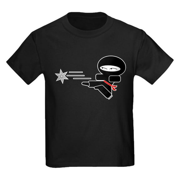 CafePress - Lil Ninja Kids Dark T Shirt - Dark T-Shirt Kids XS-XL