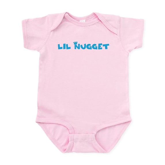CafePress - Lil Nugget Boys Tee Infant Bodysuit - Baby Light Bodysuit, Size Newborn - 24 Months