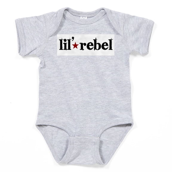 CafePress - Lil' Rebel Infant Bodysuit Body Suit - Cute Infant Bodysuit Baby Romper - Size Newborn - 24 Months