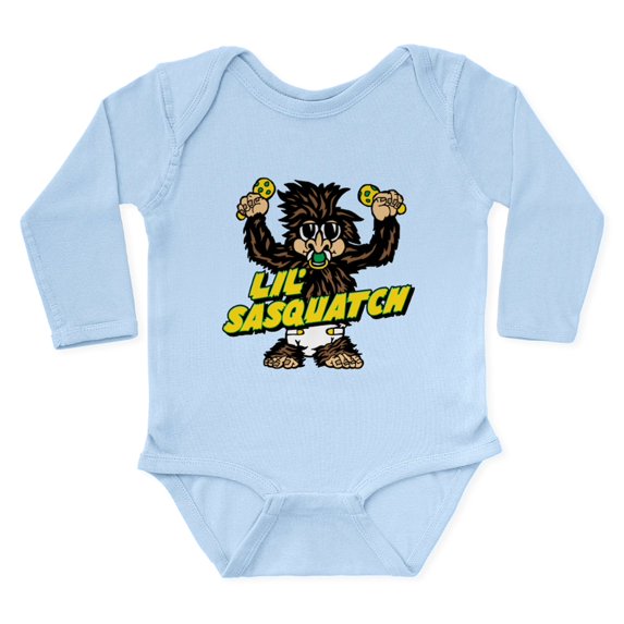 CafePress - Lil Sasquatch - Long Sleeve Infant Bodysuit