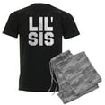 thumbnail image 1 of CafePress - Lil Sis Men's Dark Pajamas - Men's Dark Loose Fit Cotton Pajama Set, 1 of 7