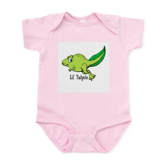 CafePress - Lil Tadpole Infant Creeper - Baby Light Bodysuit, Size Newborn - 24 Months