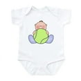 thumbnail image 1 of CafePress - Lil Tennis Baby Boy Infant Bodysuit - Baby Light Bodysuit, Size Newborn - 24 Months, 1 of 4
