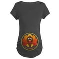 thumbnail image 1 of CafePress - Lil' Turkey [Belly] Maternity Dark T Shirt - Maternity Dark T-Shirt, 1 of 3