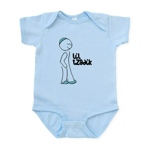 CafePress - Lil Tzadik Bodysuit - Baby Light Bodysuit, Size Newborn - 24 Months