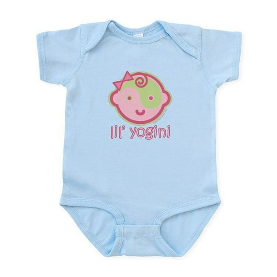 CafePress - Lil' Yogini Infant Bodysuit - Baby Light Bodysuit, Size Newborn - 24 Months