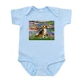 thumbnail image 1 of CafePress - Lilies (#2) Beagle #7 Infant Bodysuit - Baby Light Bodysuit, Size Newborn - 24 Months, 1 of 4