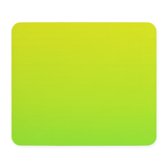 CafePress - Lime Green Yellow Ombre Mousepad - Non-slip Rubber Mousepad, Gaming Mouse Pad