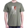 thumbnail image 1 of CafePress - Lineman Flag Shirt T Shirt - Men's Classic Graphic Cotton T-Shirt, 1 of 4