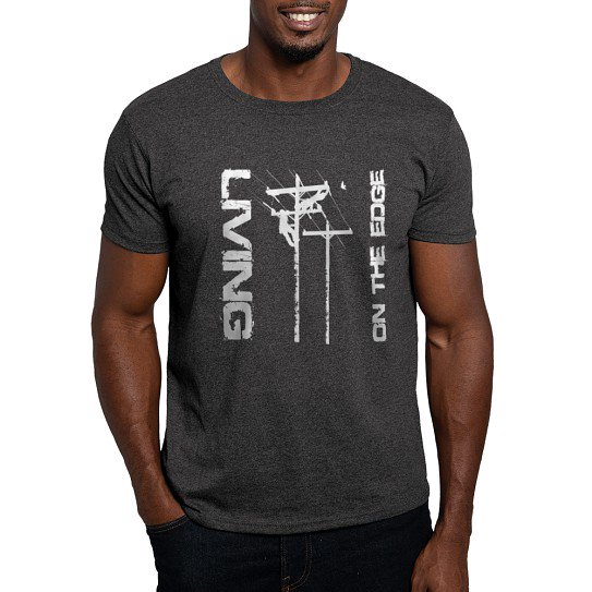 CafePress - Lineman T Shirt - Men's Classic Cotton T-Shirts