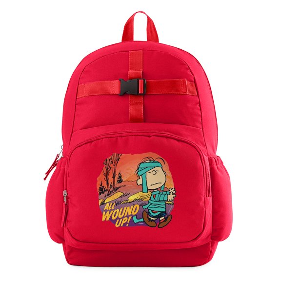 CafePress - Linus All Wound Up! - Cute School Travel Backpack