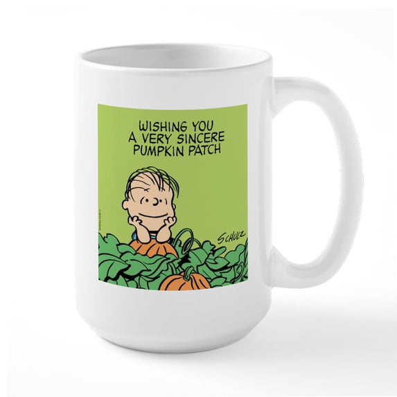 CafePress - Linus Sincere - 15 oz Ceramic Large White Novelty Mug