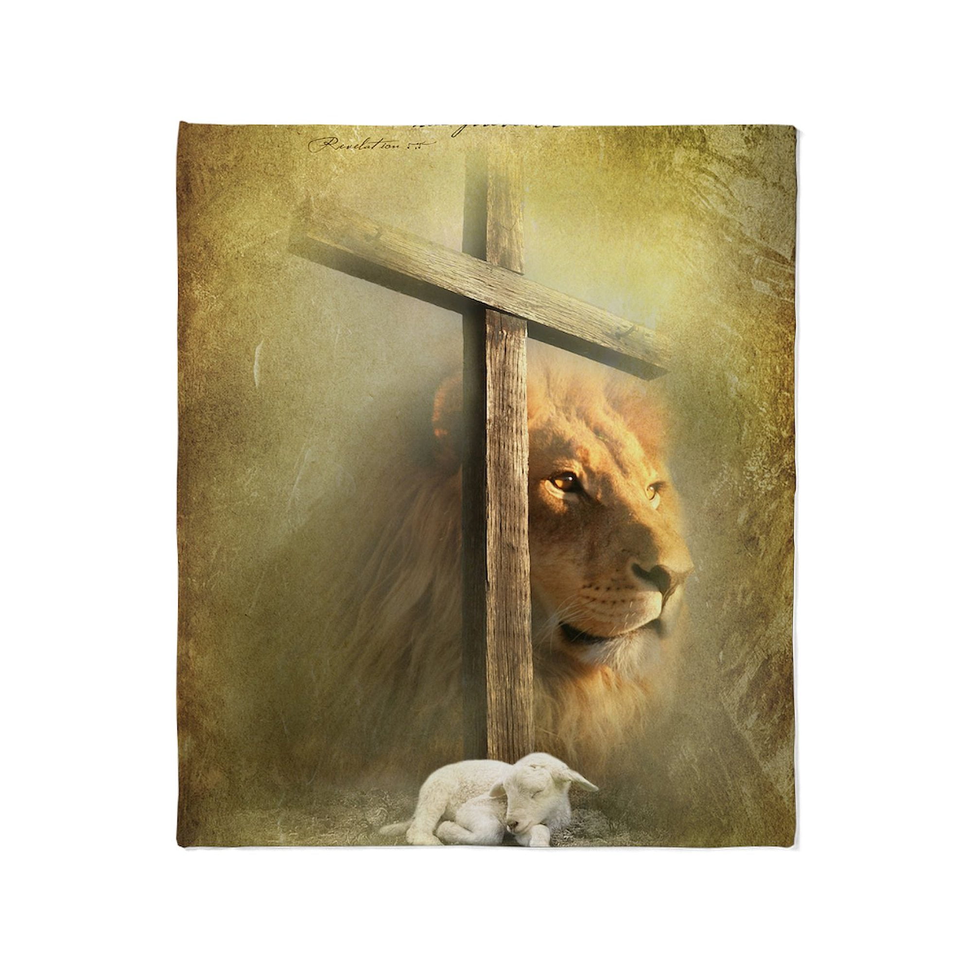 Lion of Judah Throw Blanket