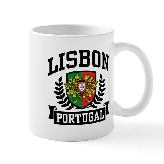 CafePress - Lisbon Portugal Mug - 11 oz Ceramic Mug - Novelty Coffee Tea Cup
