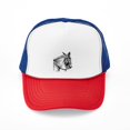 thumbnail image 1 of CafePress - Listening Mule - Adjustable Unisex Printed Trucker Hat with Mesh Back, 1 of 10