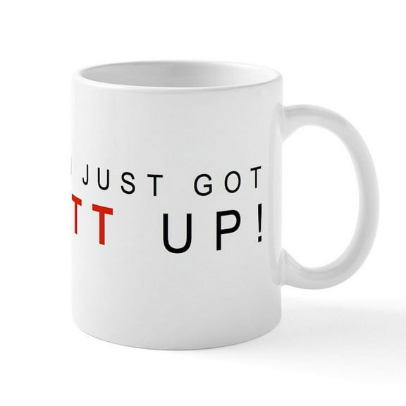 CafePress - Litt UP Mugs - 11 oz Ceramic Mug - Novelty Coffee Tea Cup